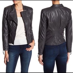 Blank NYC Faux Leather Moto Jacket
